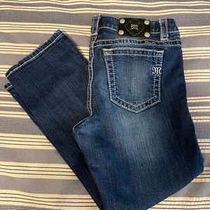 Miss Me Boyfriend Capri Size 29